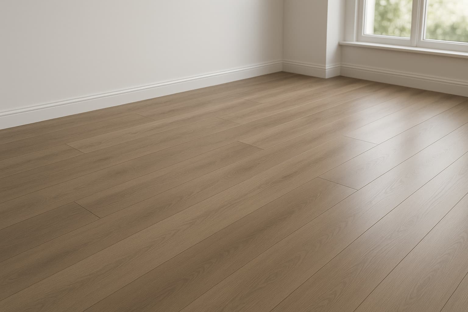 Dark wood floor project